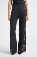 Toccin Priya Lace Detail Flared Pants