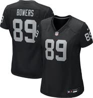 Nike Women's Nike Brock Bowers  Black Las Vegas Raiders Team Game Jersey