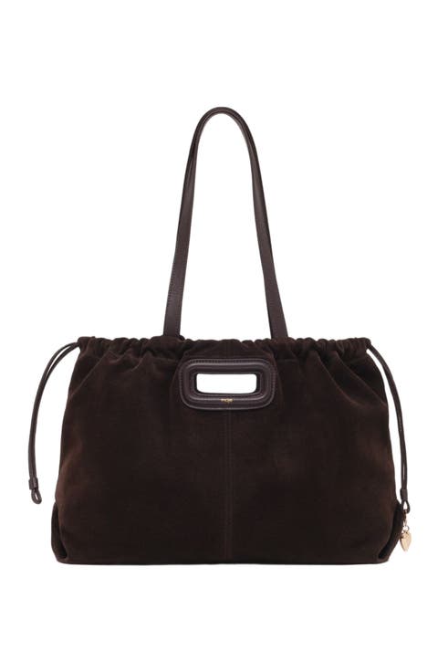 Suede Milpli tote bag