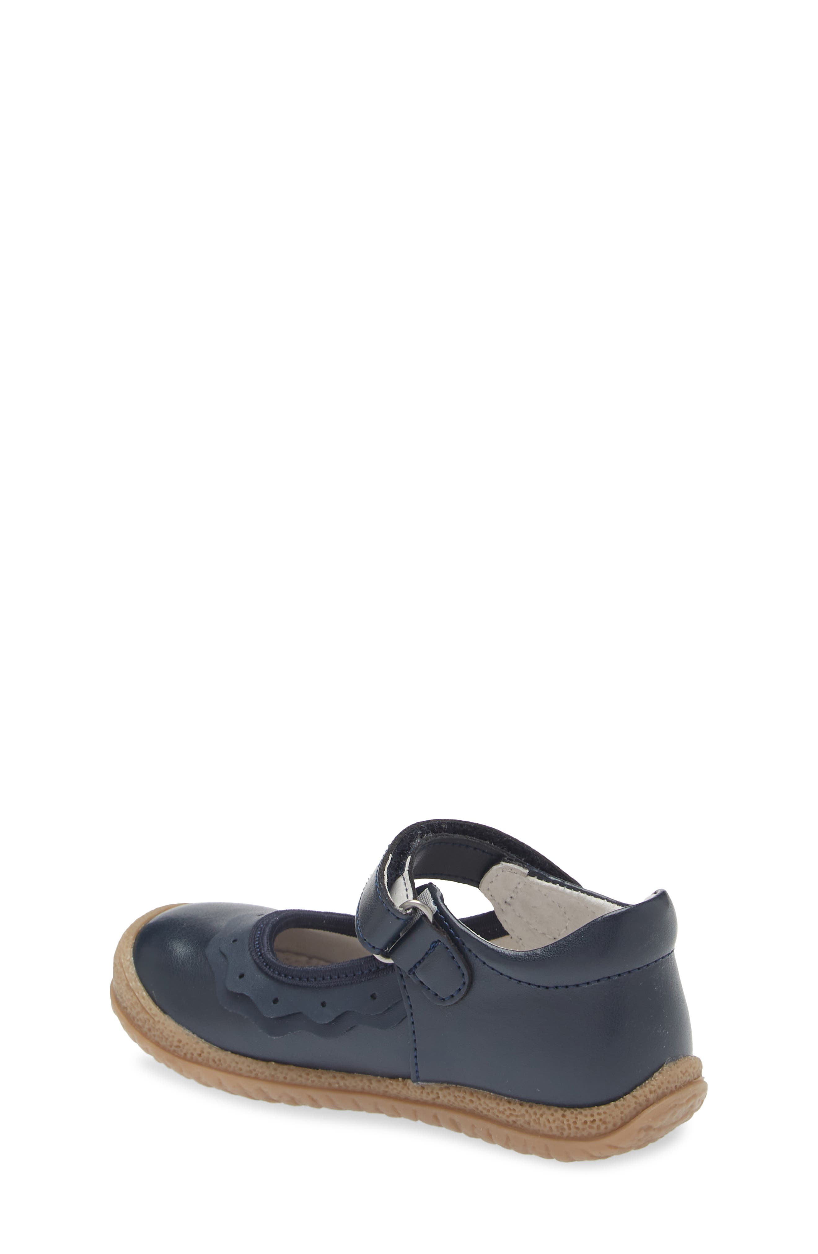 L'AMOUR Kids' Paige Ruffle Mary Jane, Alternate, color, Navy