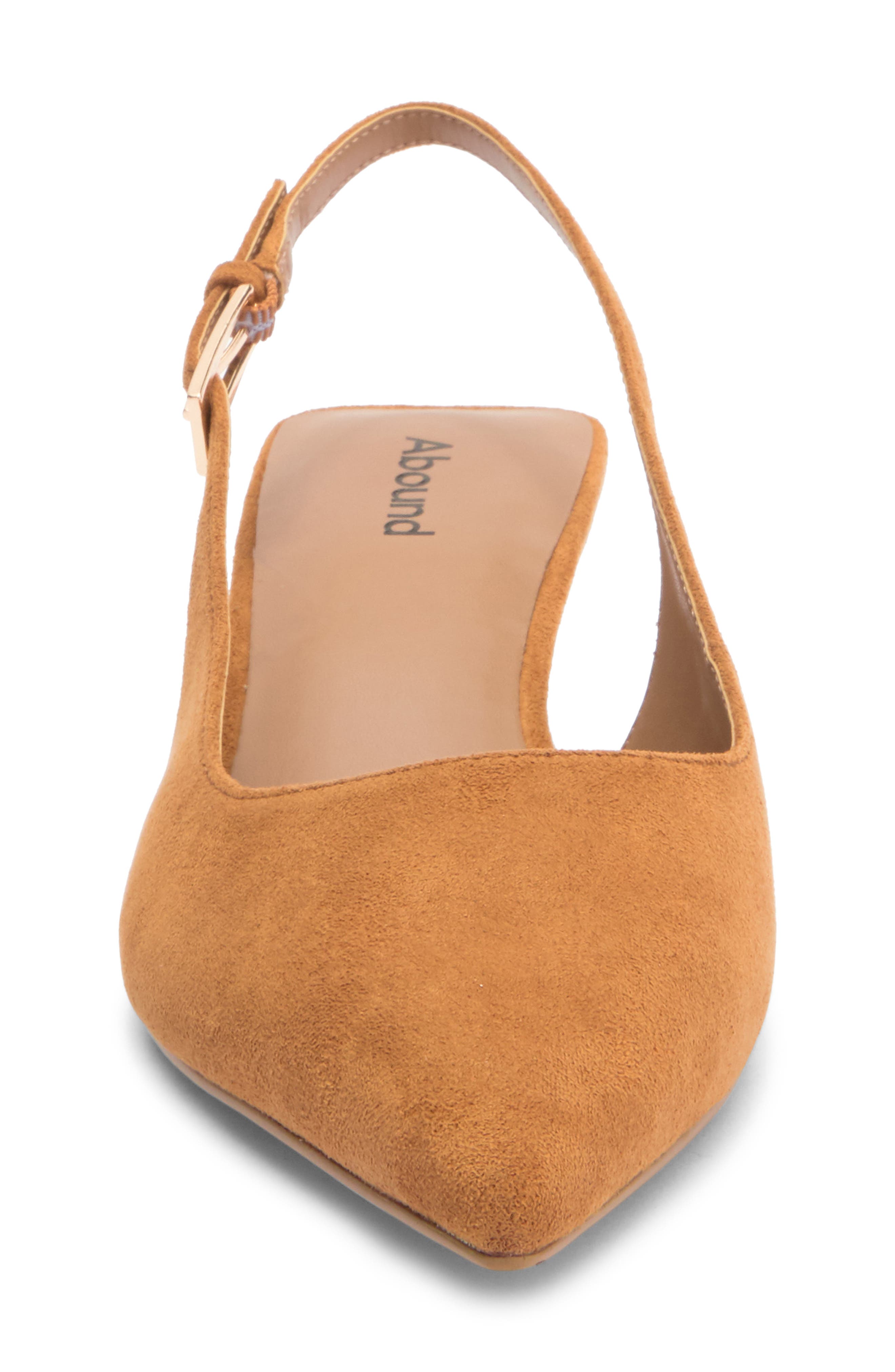 Lidia Slingback Kitten Heel Pump, Alternate, color, TAN PECAN