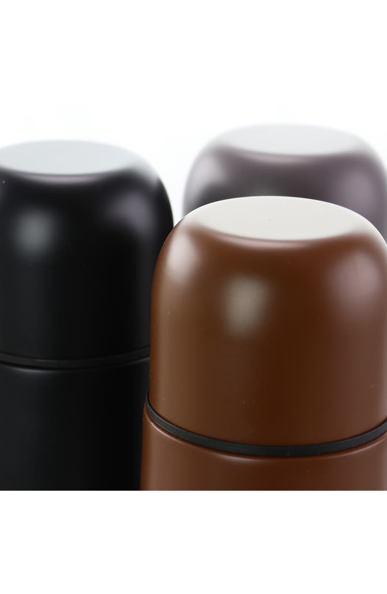 Mr. Coffee Luster Javelin 3 Piece 16 Ounce Stainless Steel Thermal Travel Bottle Set in Assorted Colors, Alternate, color, Assorted