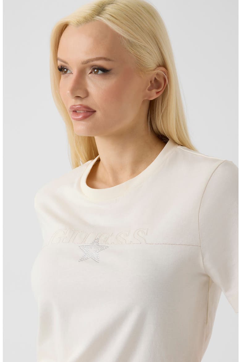 Agena Logo T-Shirt, Alternate, color, WHITE