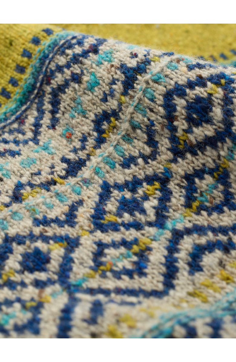 Celtic & Co. Donegal Fair Isle Colblck Sweater, Alternate, color, 