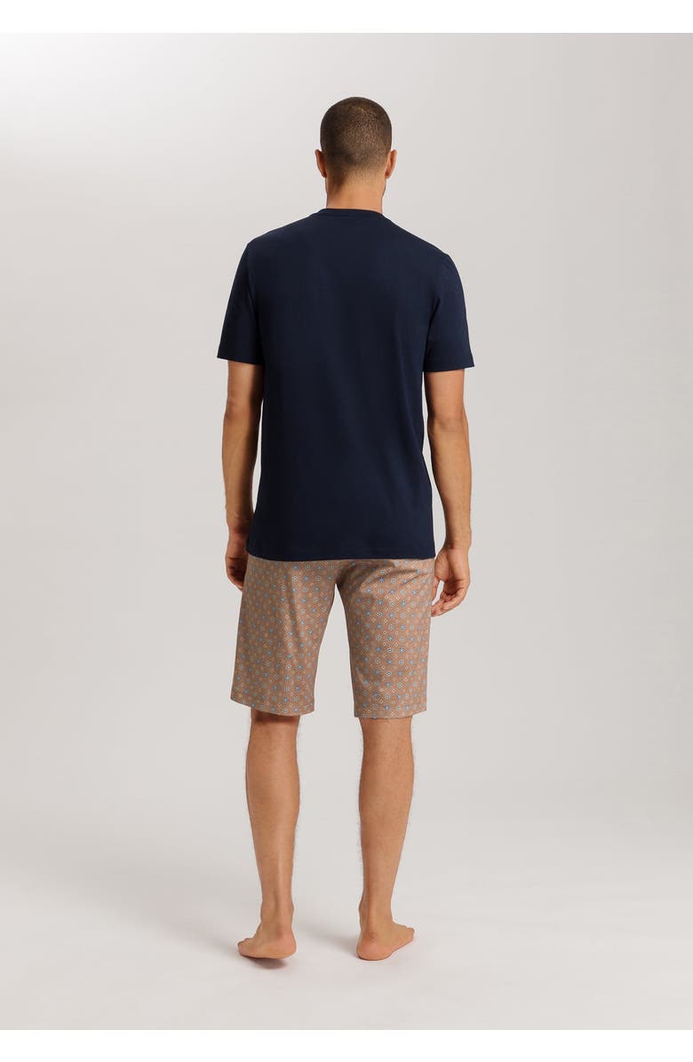 Hanro Night And Day Crew Neck Cotton Pajama Set, Alternate, color, 