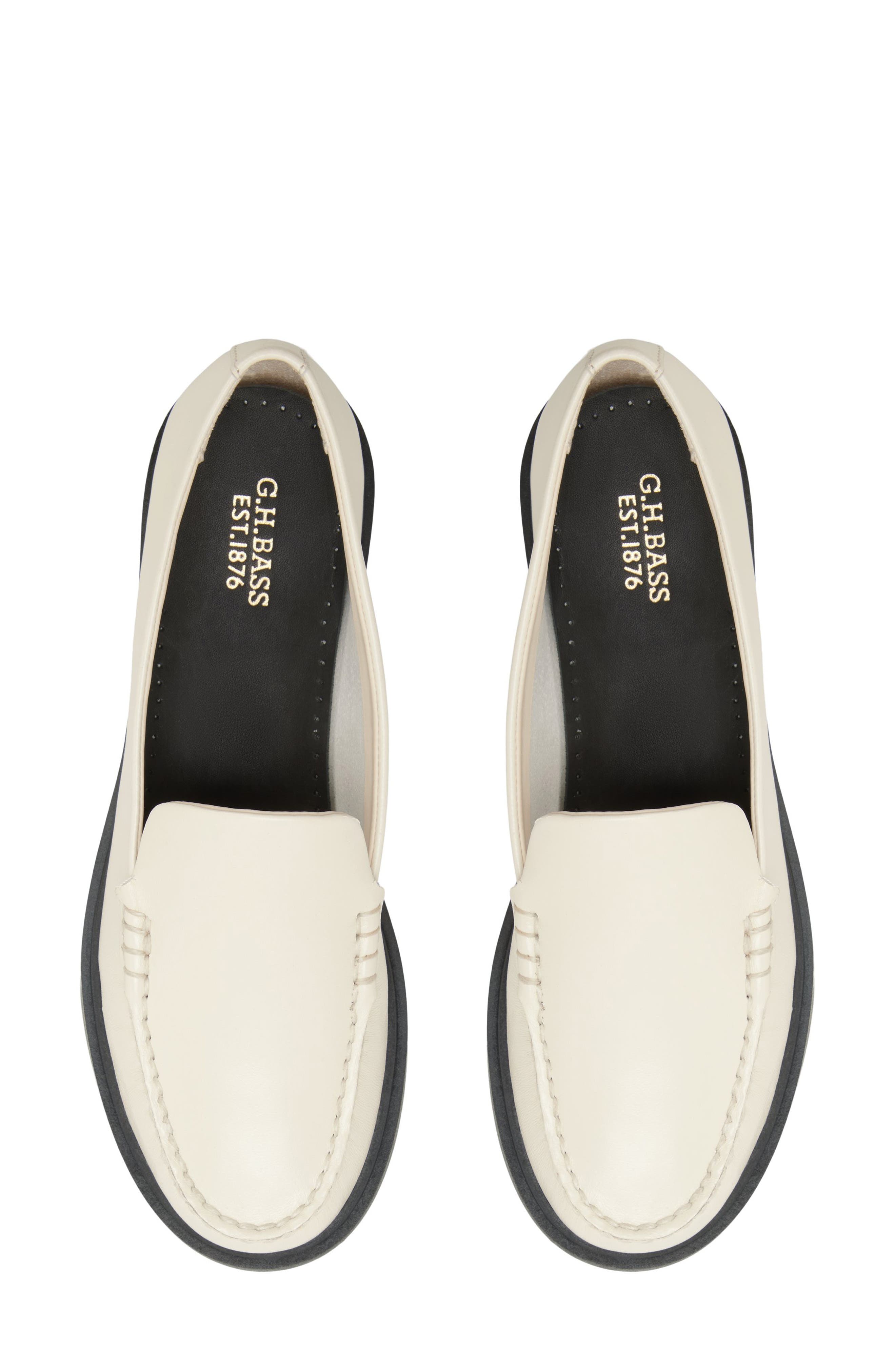 Sloane Moc Toe Loafer, Alternate, color, OTHER WHITE