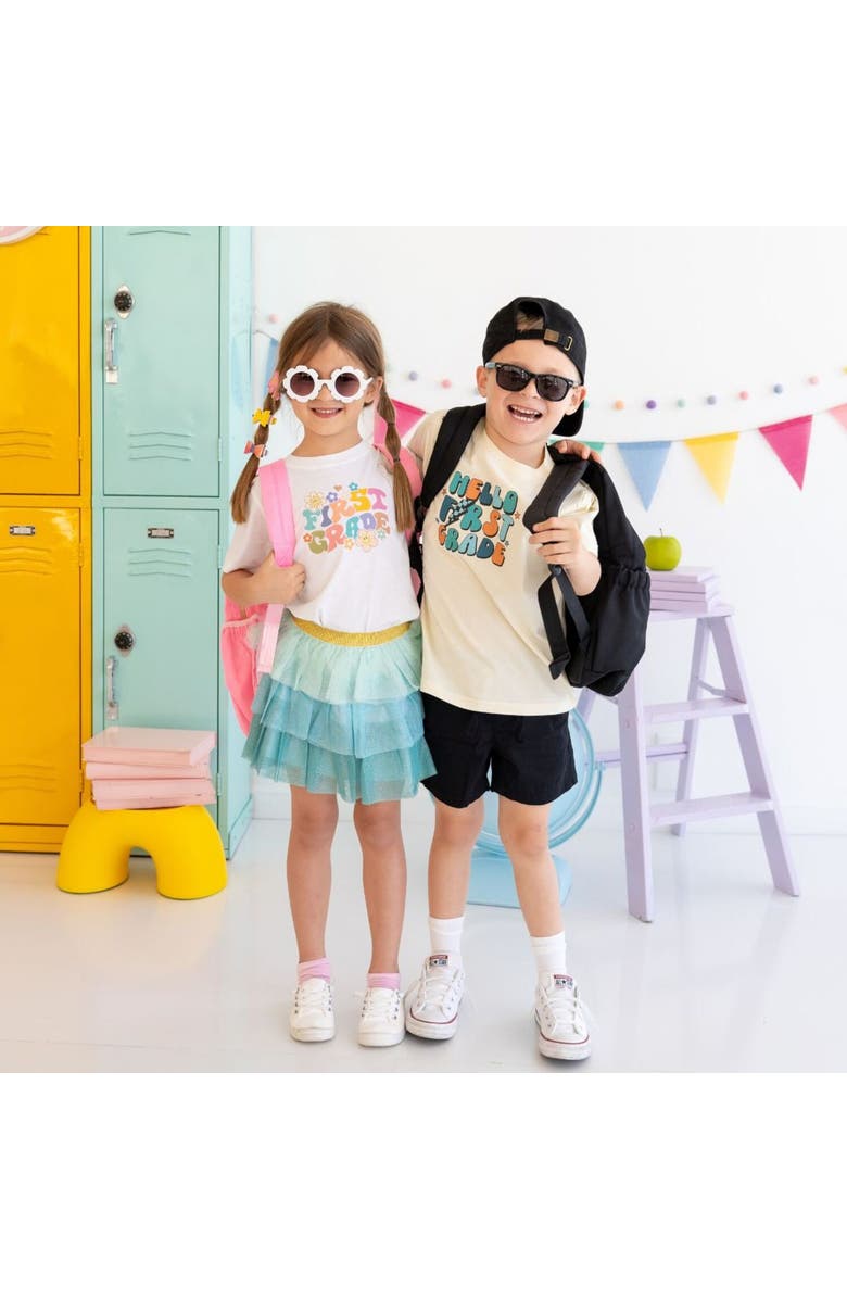 Sweet Wink Hello First Grade Short Sleeve T-Shirt, Alternate, color, 