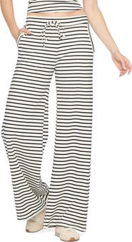 Project Social T Thea Striped Wide Leg Pants