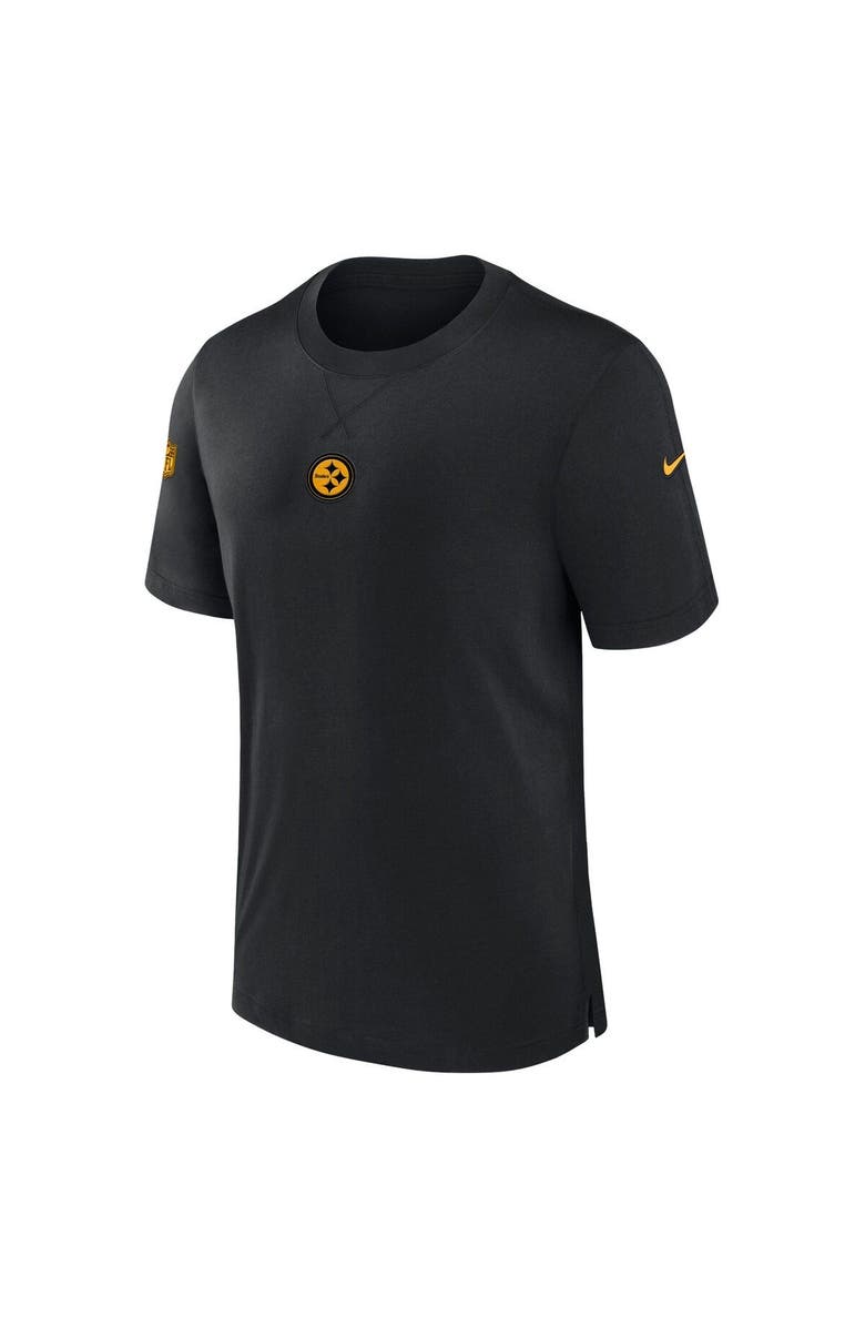 Nike Men's Nike Black Pittsburgh Steelers 2023 Sideline Performance T-Shirt, Alternate, color, Black