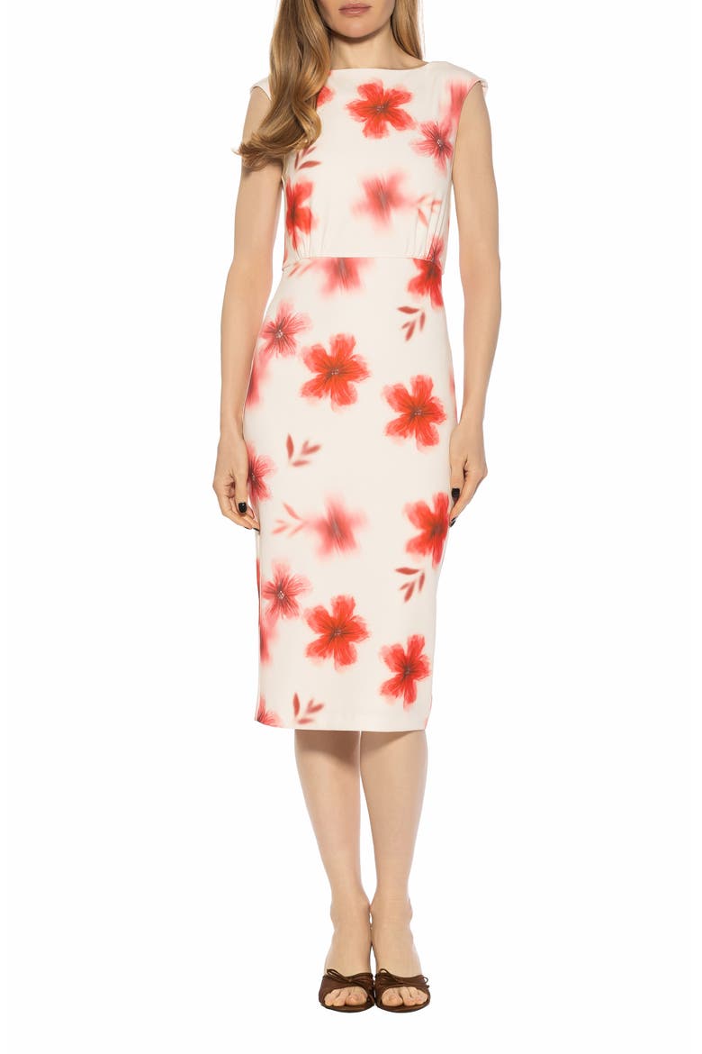 Noor Shift Dress, Main, color, PINK FLORAL