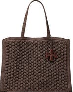 Tory Burch Ella Hand Crochet Straw Bag