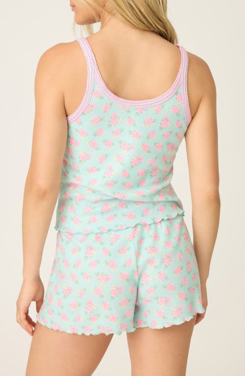Pj Salvage Thermal Pajama Camisole In Green