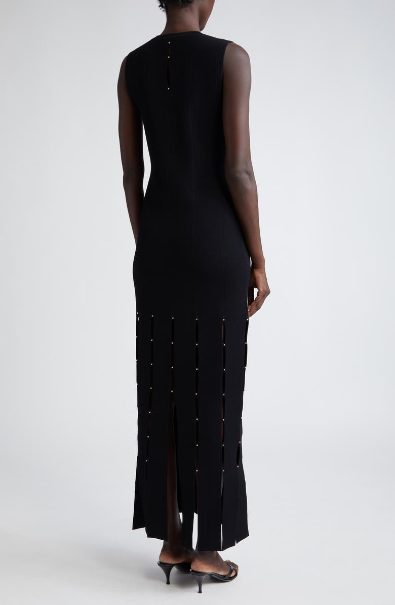 St. John Evening Car Wash Sleeveless Jersey Sweater Dress, Alternate, color, 