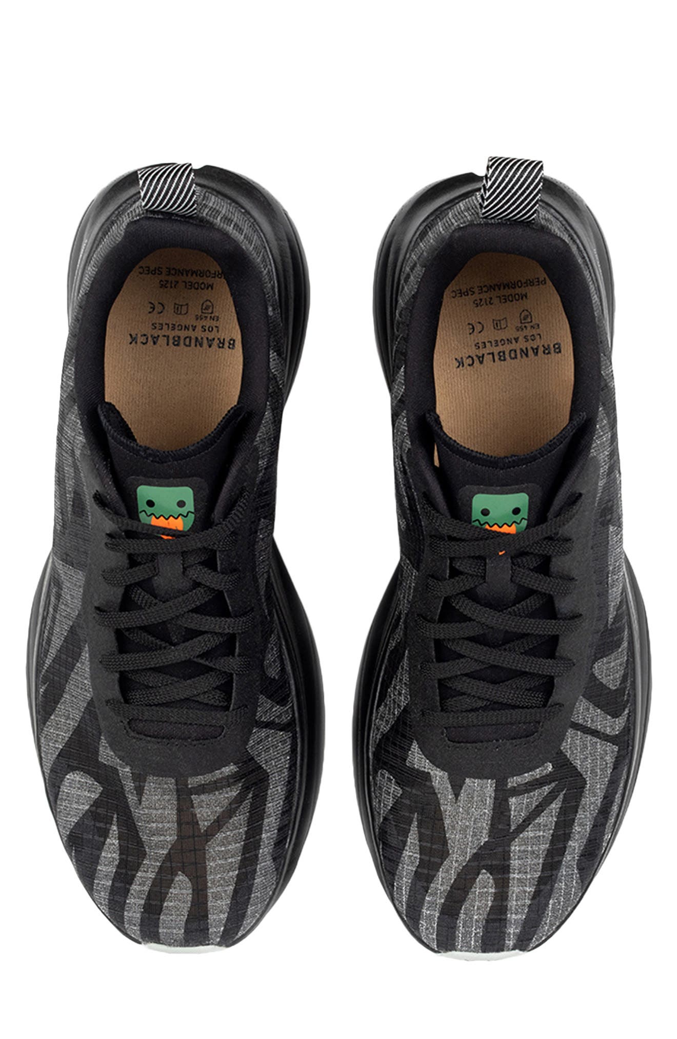 BRANDBLACK Kaiju Running Sneaker, Alternate, color, 