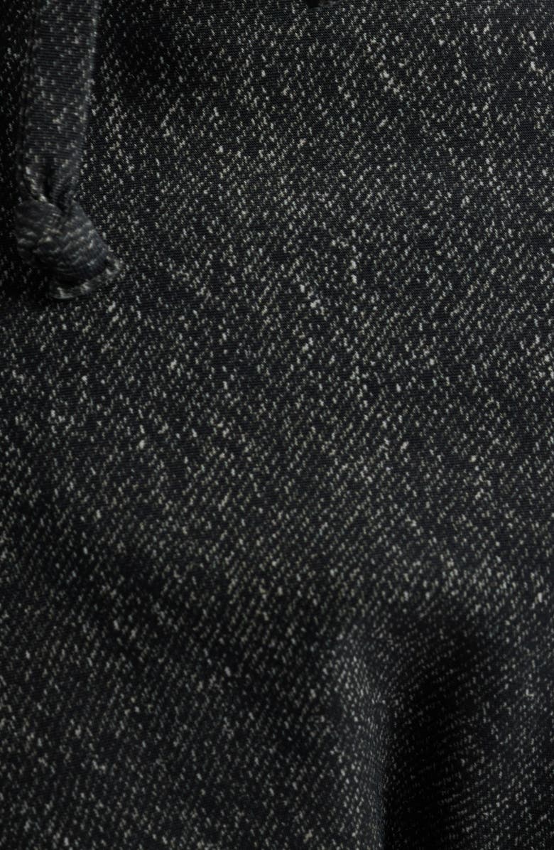 rag & bone Miramar Faux Denim Bikini Bottoms, Alternate, color, Washed Black