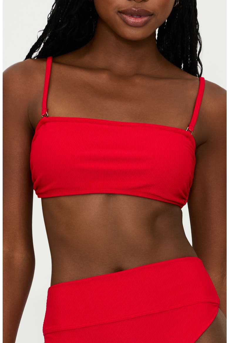 Kelsey Bikini Top, Main, color, RED