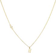 Panacea Initial Pendant Necklace