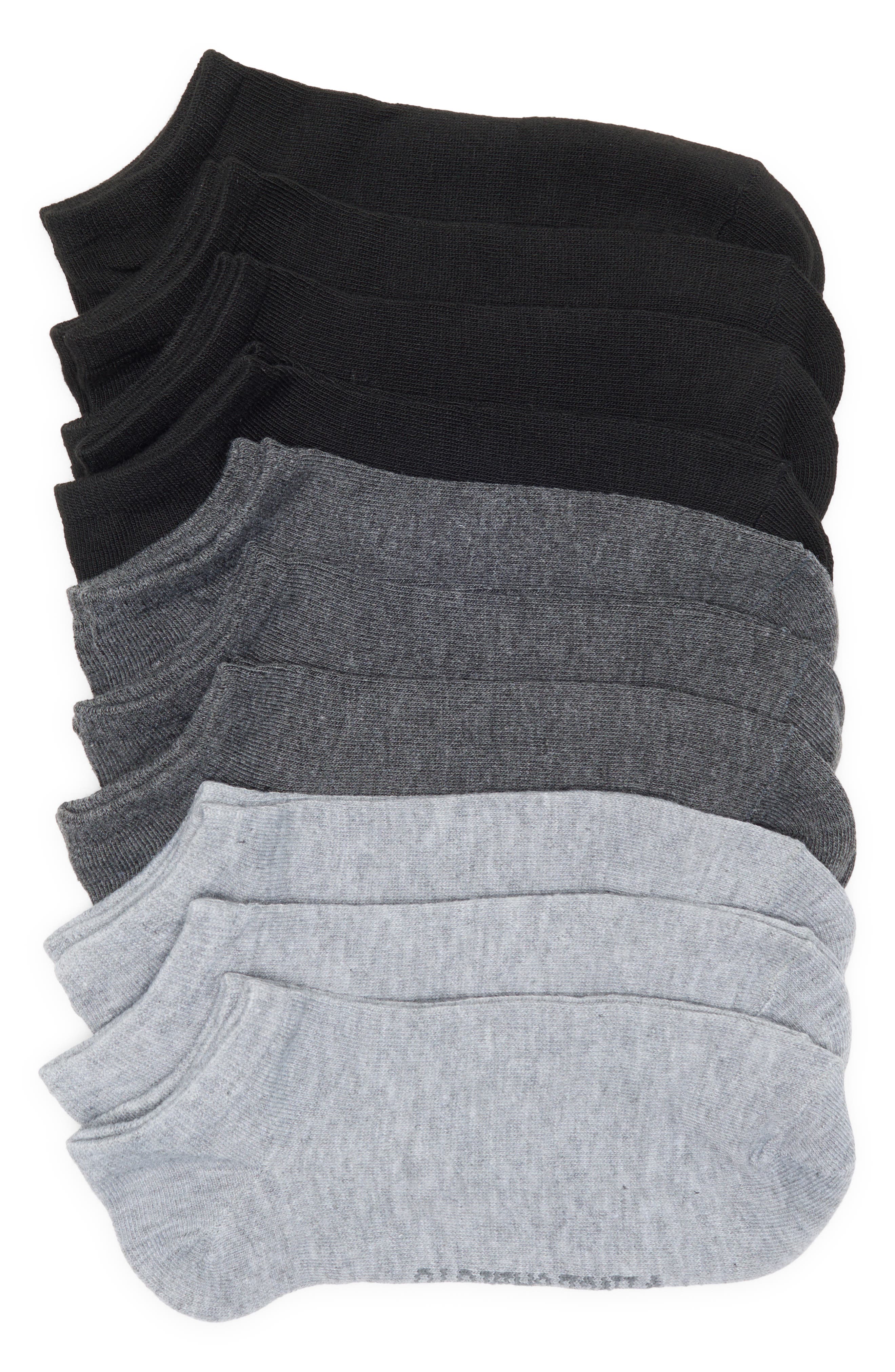 Vince Camuto 10-Pack Assorted Missy Basic Solid Ankle Socks (Women ...