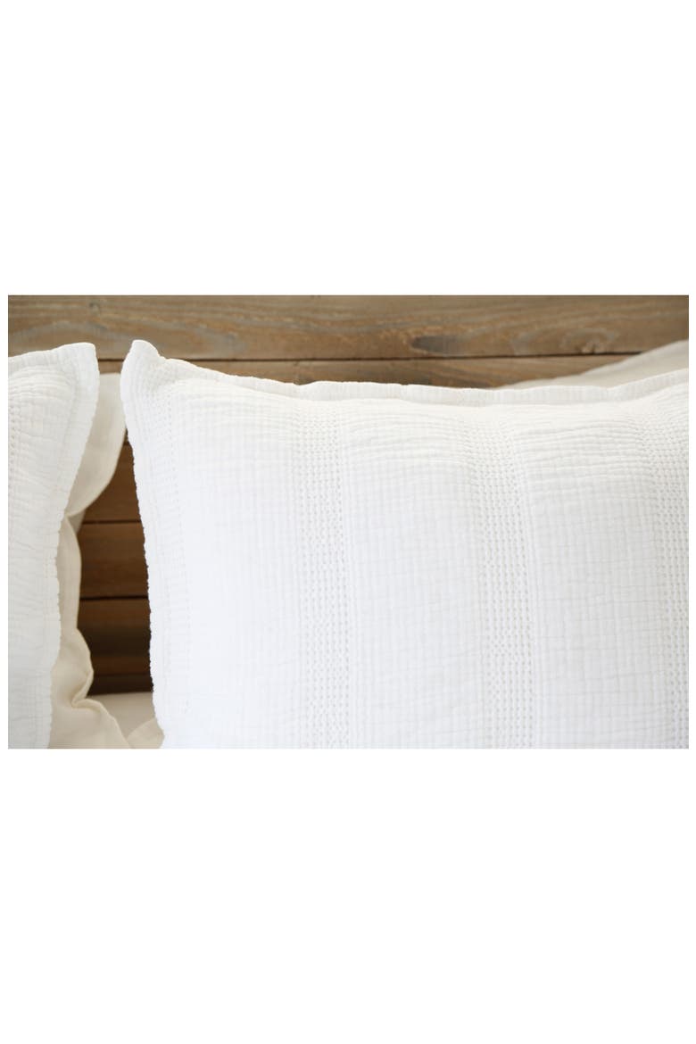 Nantucket Sham, Alternate, color, WHITE