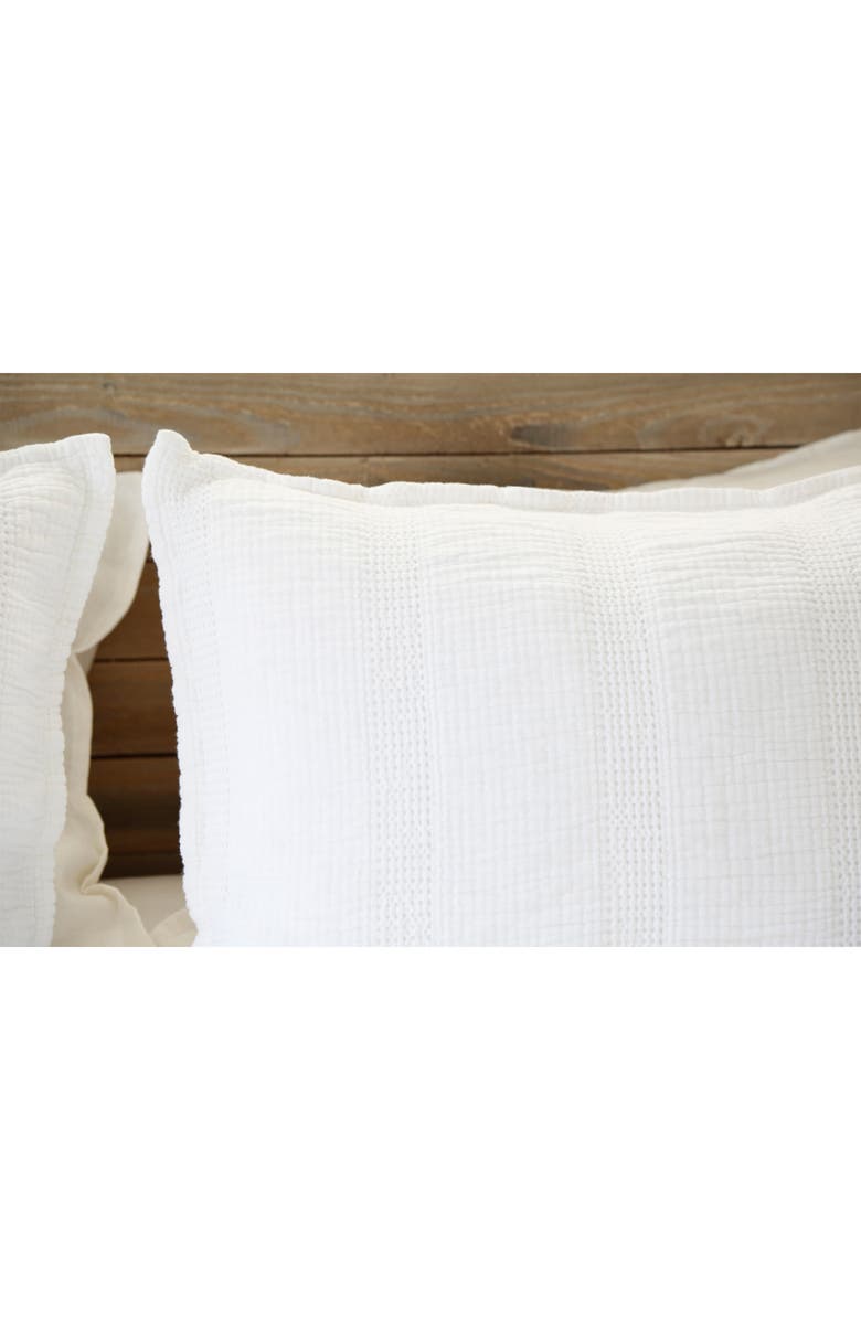 Pom Pom at Home Nantucket Sham, Alternate, color, White