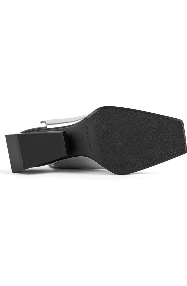 United Nude Ricky Mule Mid, Alternate, color, Silver