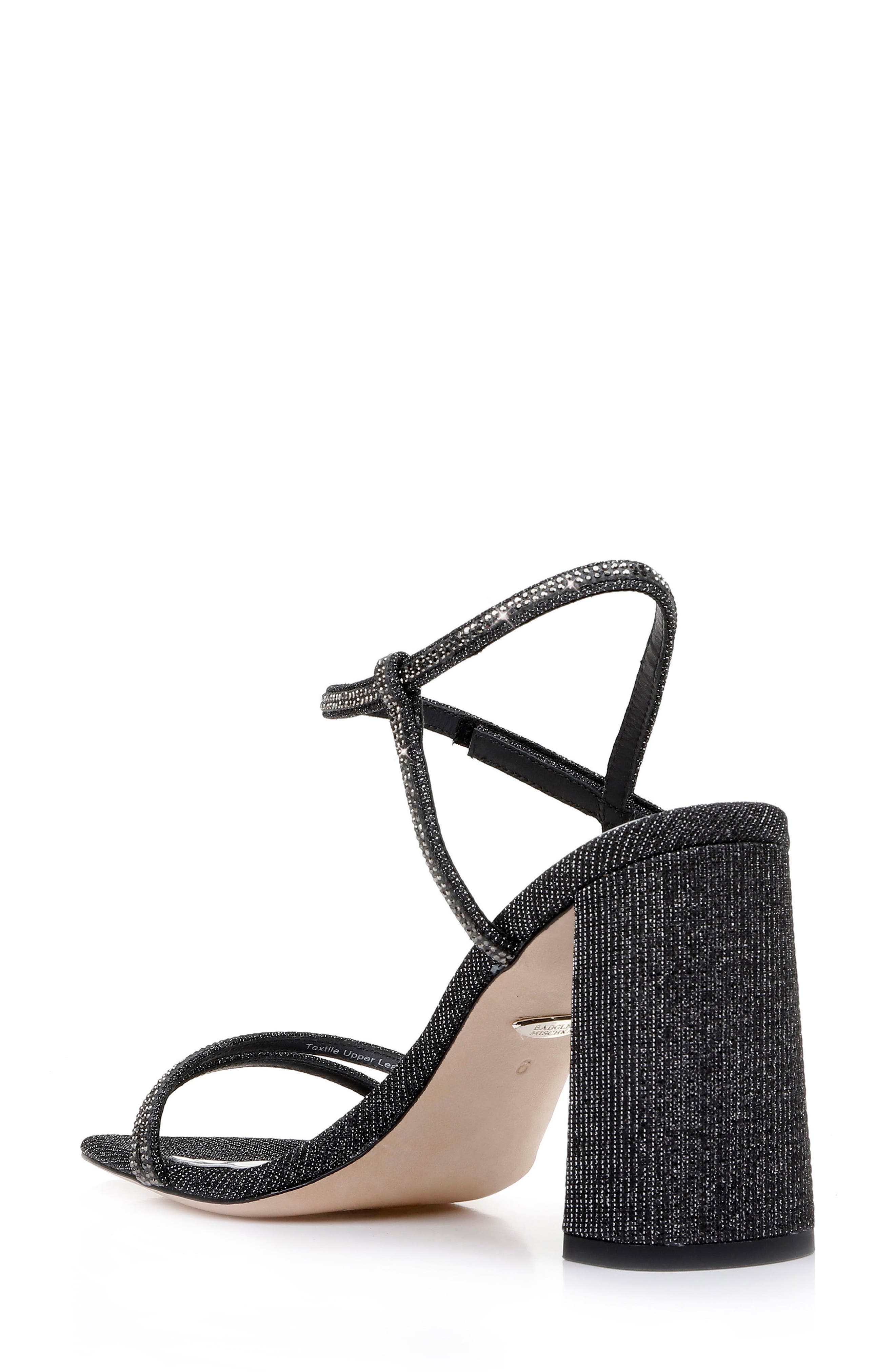 Badgley Mischka Collection Rebekah Block Heel Sandal, Alternate, color, 