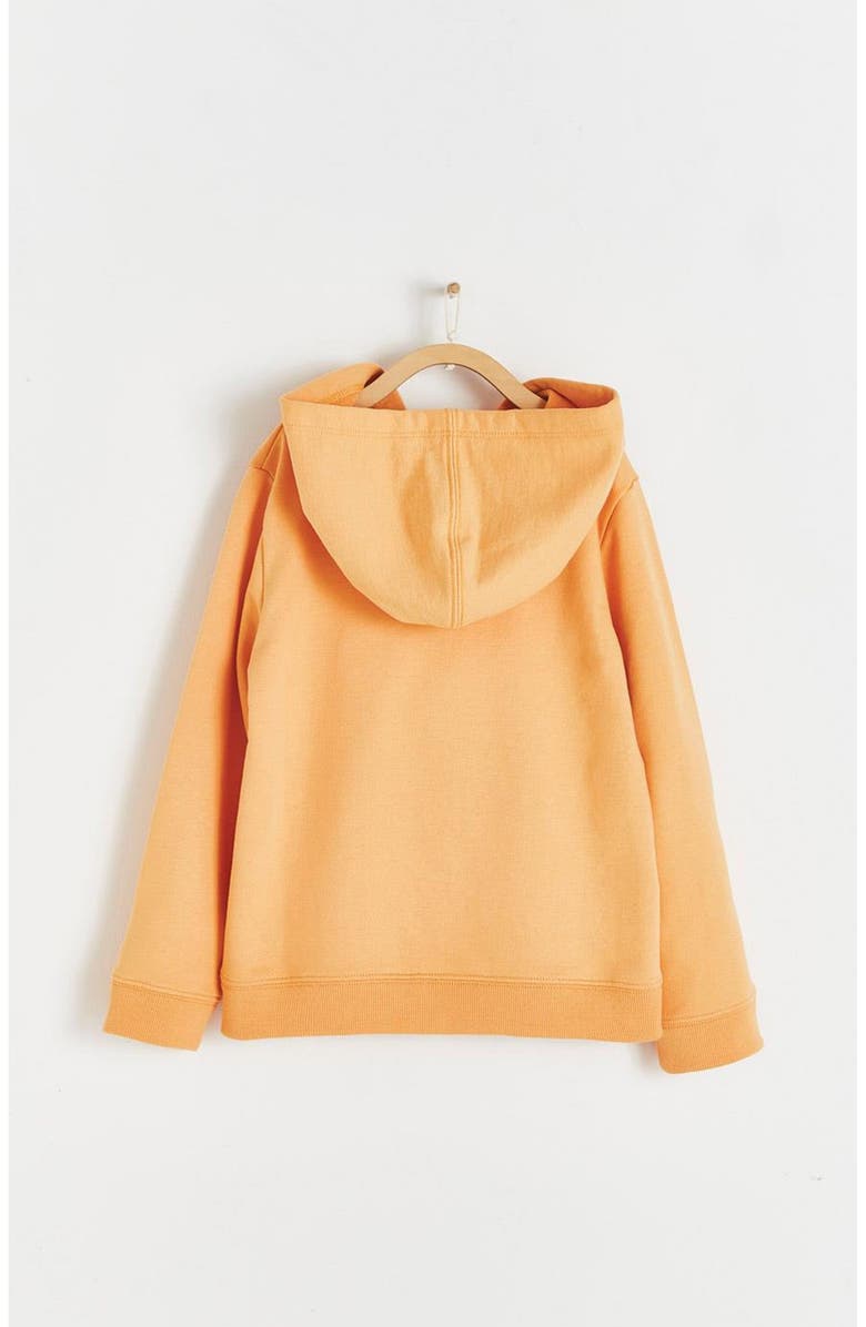 Babycottons Sunset Quarter-Zip Pullover, Alternate, color, Orange