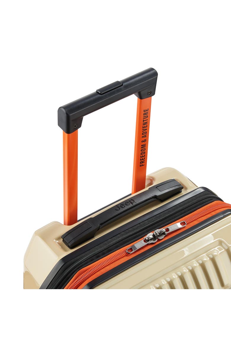 JH003B 21" Carry On Hardside Expandable Luggage with Two Wheels, Alternate, color, Warm Sand