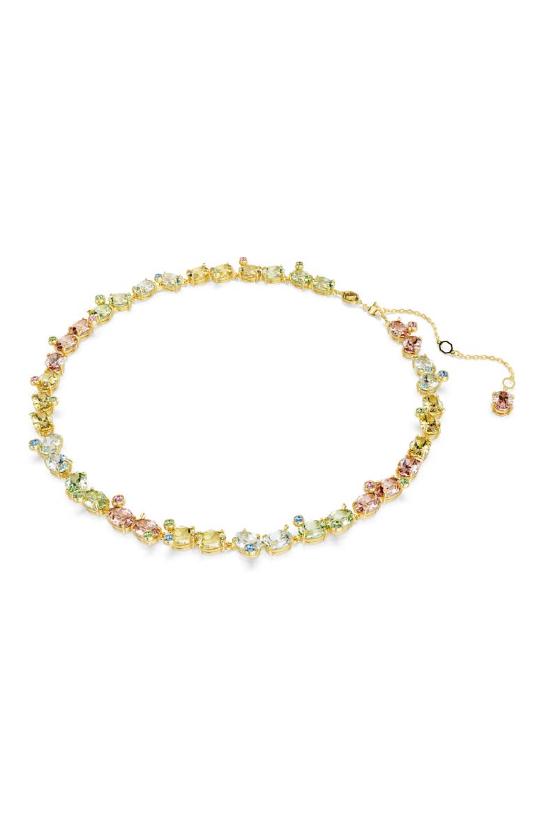 Gema Crystal Collar Necklace, Alternate, color, MULTI