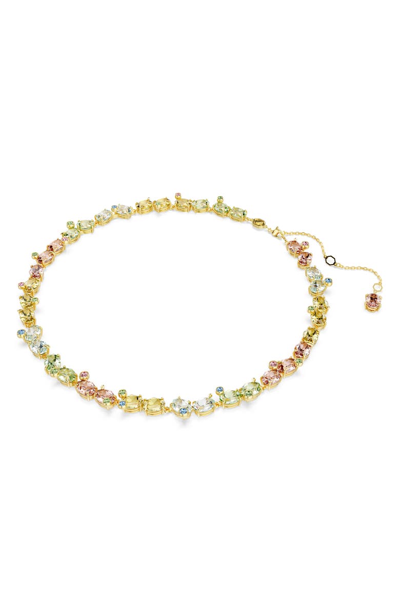 Swarovski Gema Crystal Collar Necklace, Alternate, color, Multi