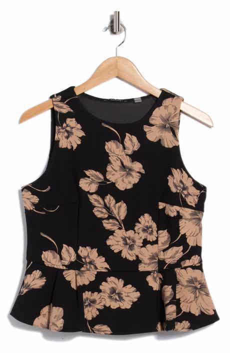 Sleeveless Peplum Top