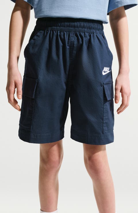 Kids' Sportswear Club Woven Cargo Shorts (Little Kid & Big Kid)