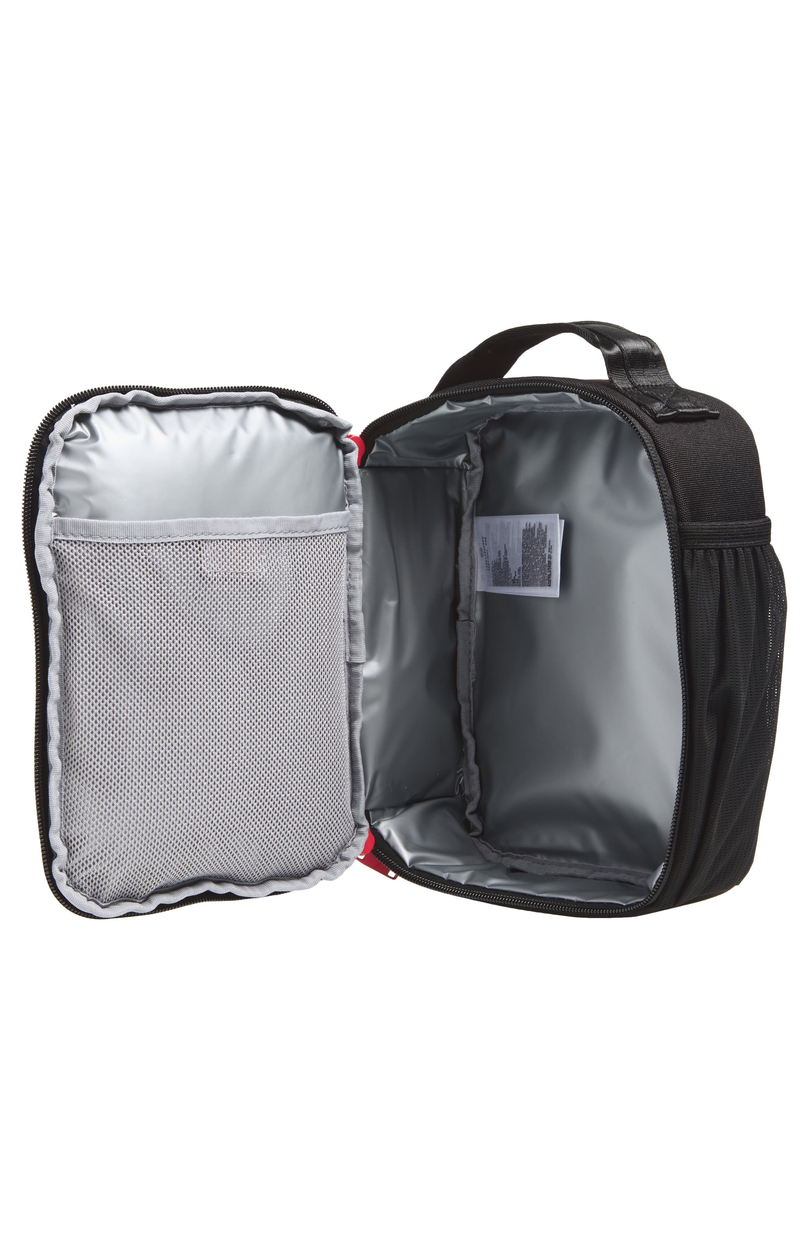 Jordan Kids' Air Raid Fuel Pack Lunchbox, Alternate, color, Black/ Cement Grey