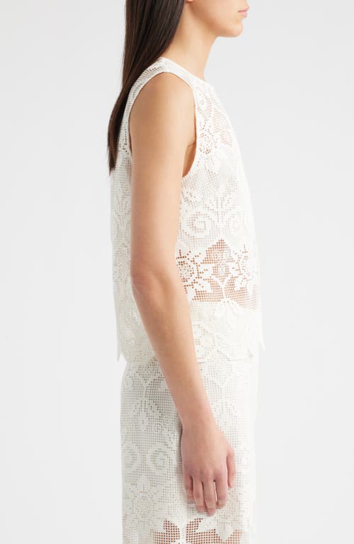 Kobi Halperin Shelly Lace Sleeveless Top
