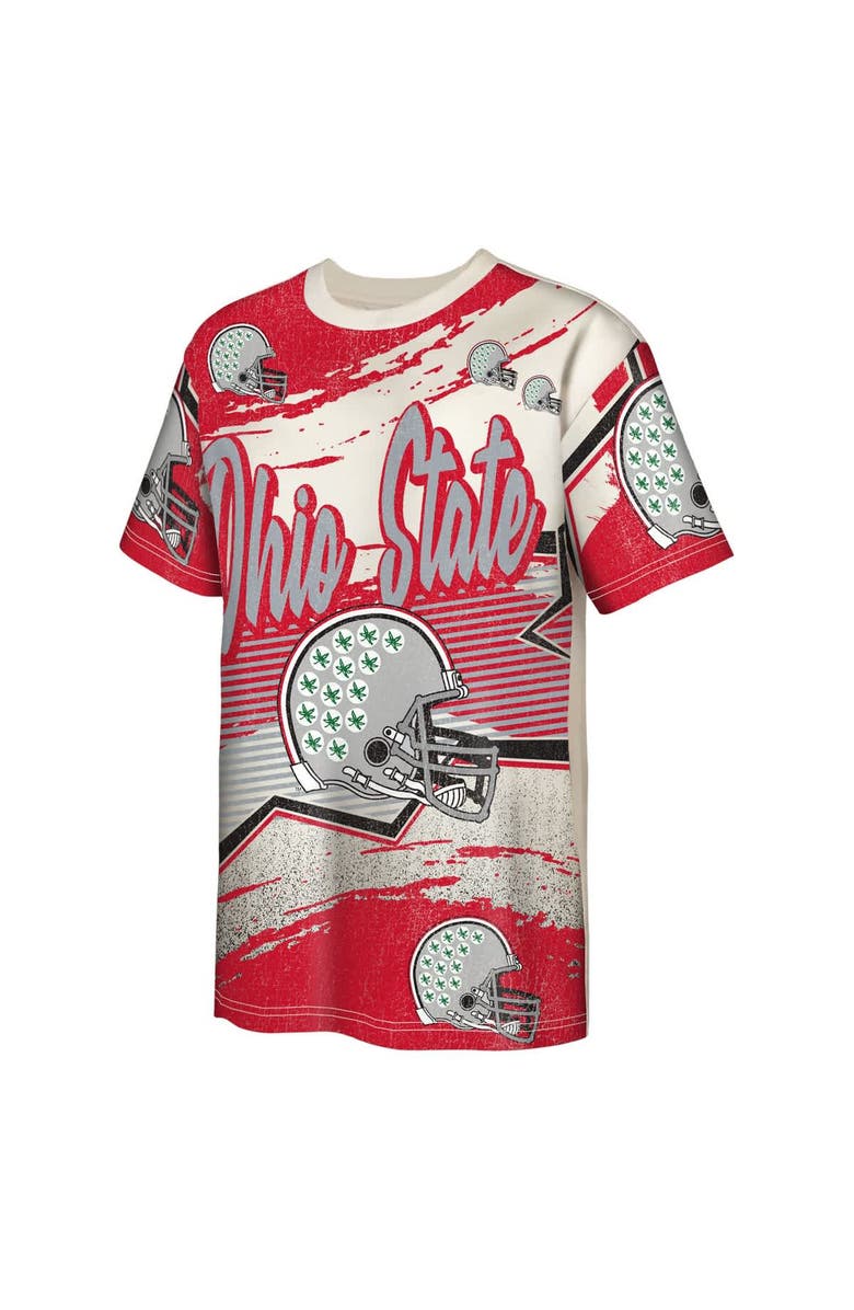 Outerstuff Youth Outerstuff  Cream Ohio State Buckeyes Make Noise T-Shirt, Alternate, color, Cream