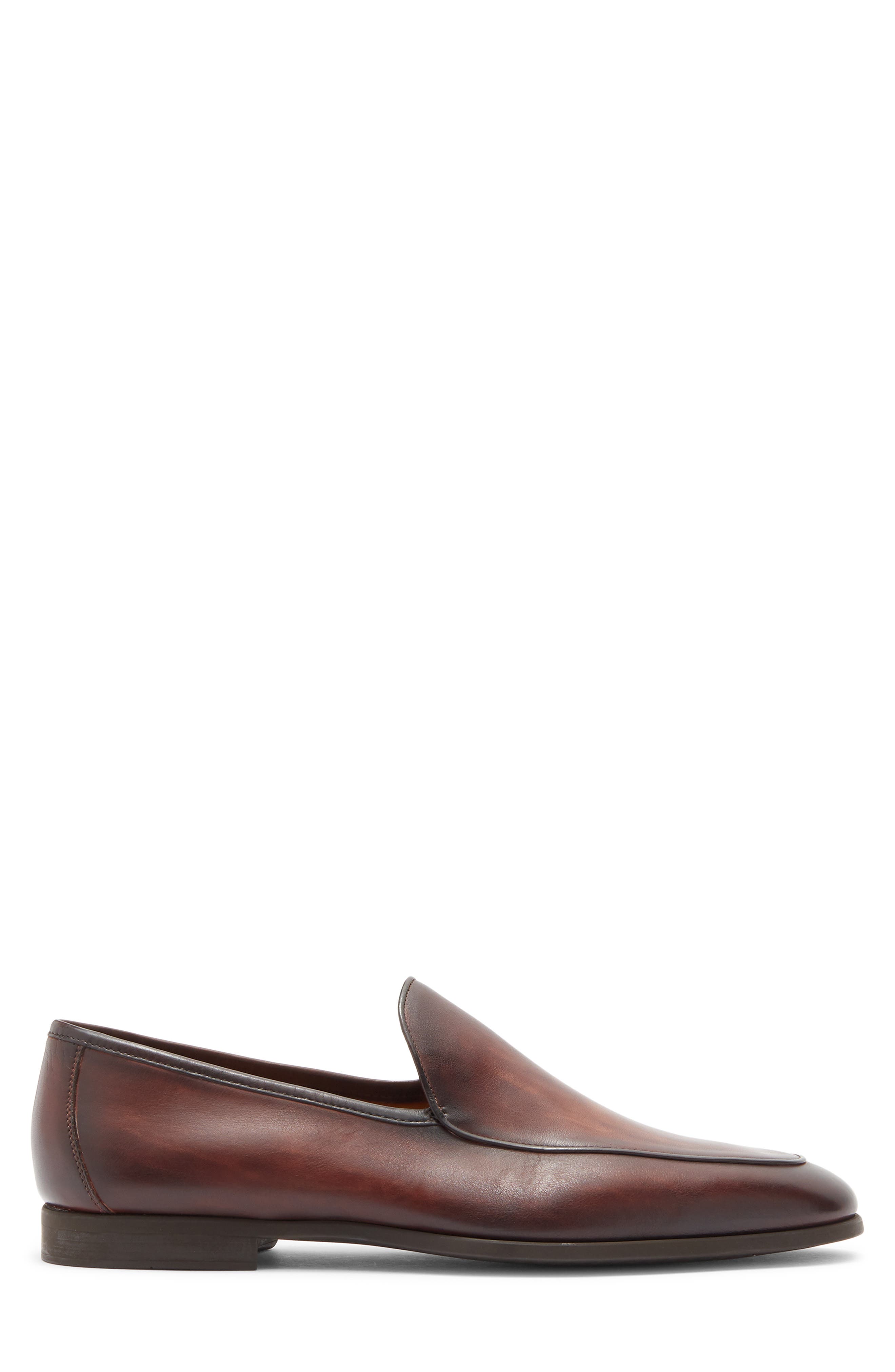 Magnanni Hiram Loafer, Alternate, color, Brown
