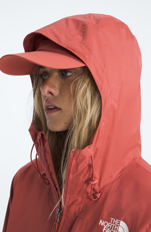 The North Face Alta Vista Hooded Water Repellent Jacket In Red