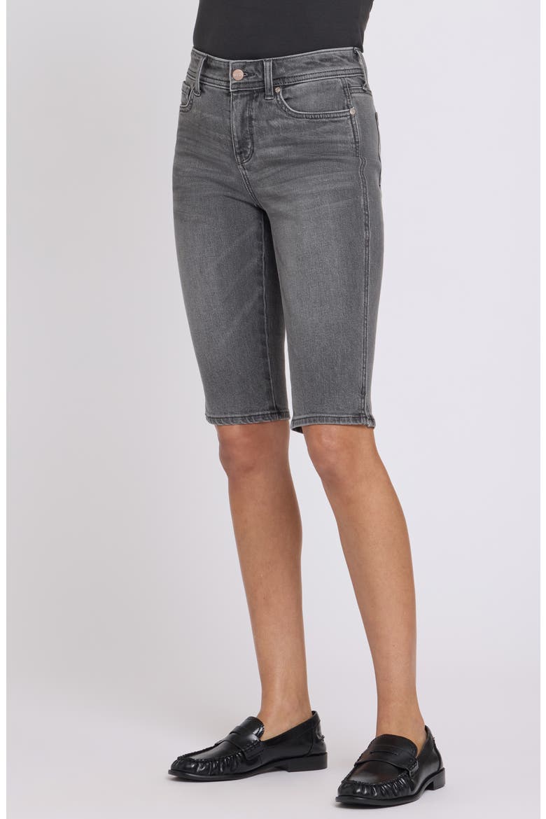 Sophie Side Slit Bike Capri Jeans, Alternate, color, DUSTY ASH