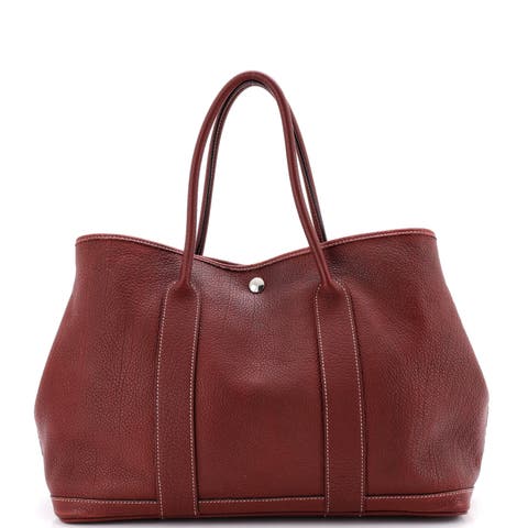 Garden Party Tote Leather 36