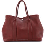 Pre-Owned Hermes Garden Party Tote Leather 36