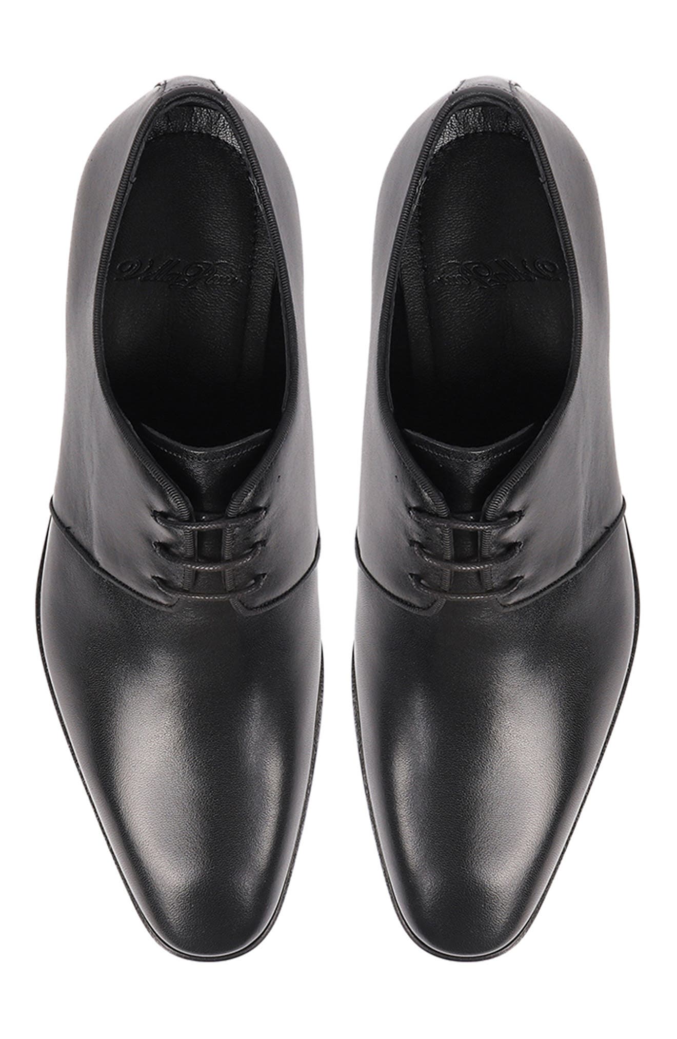 VELLAPAIS Hico Leather Derby, Alternate, color, Black