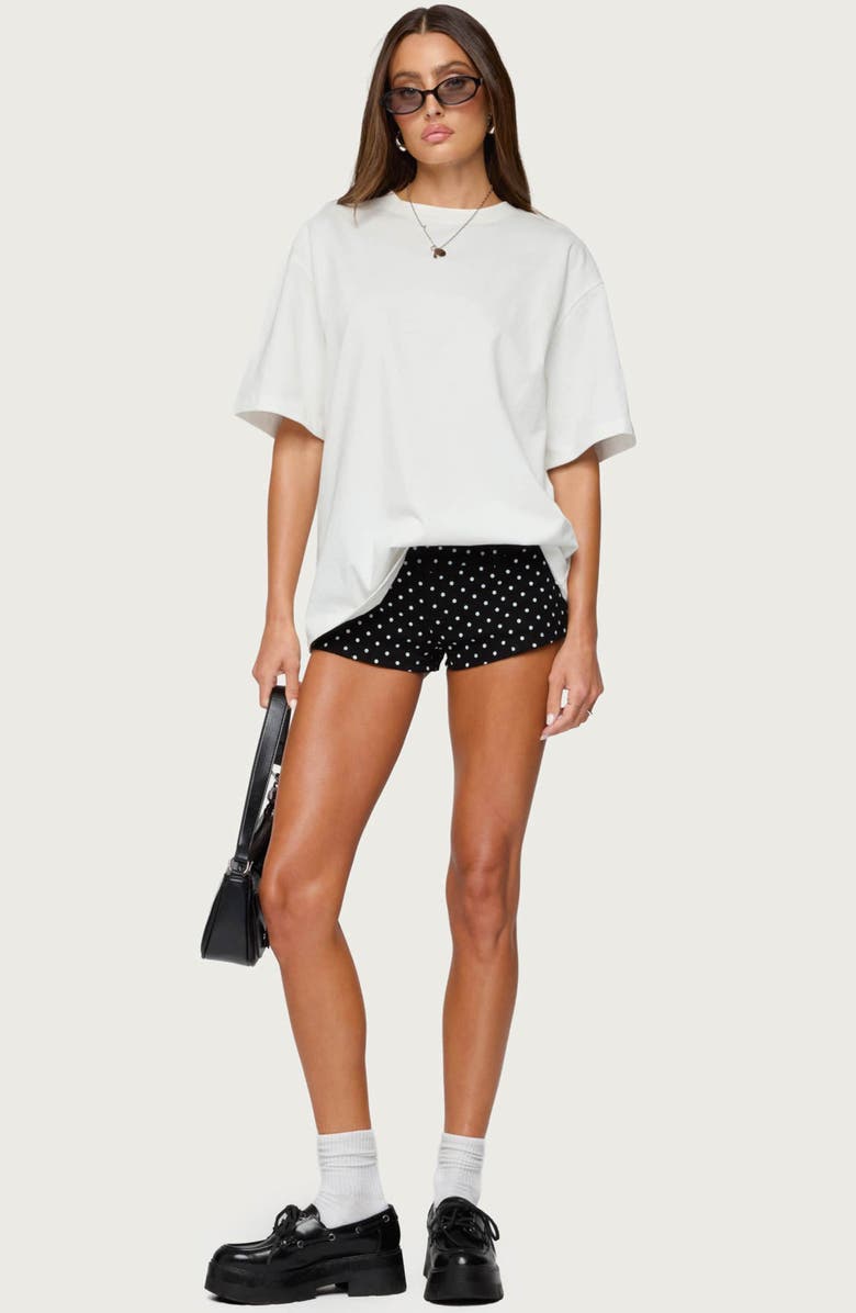 EDIKTED Devan Oversize Cotton T-Shirt, Alternate, color, White