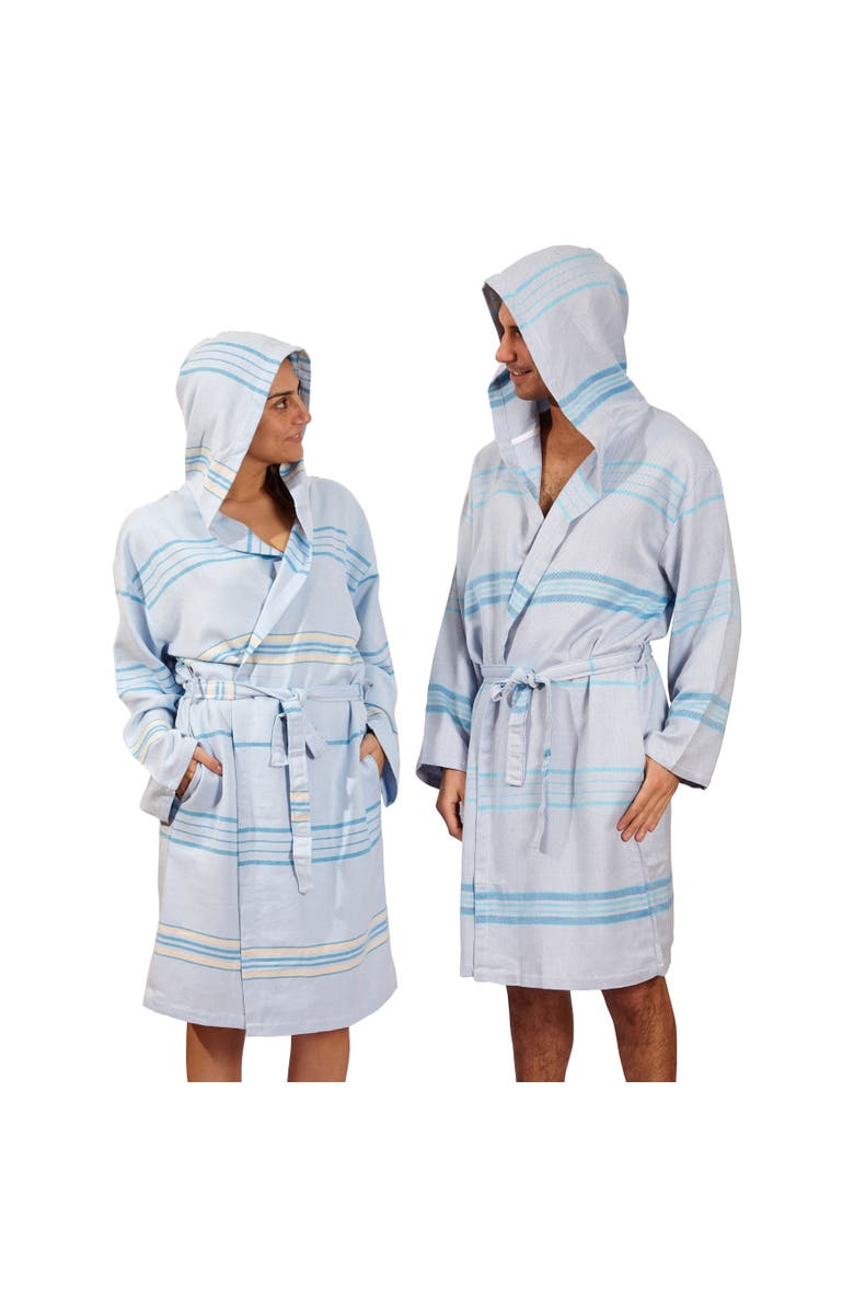 Eco Hilana Antalya Unisex Bathrobe, Alternate, color, Beige