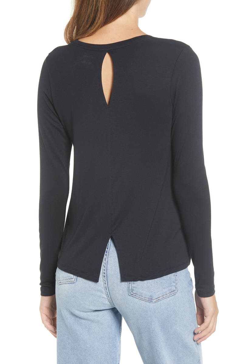 Halogen<sup>®</sup> Back Vent Tee, Alternate, color, 