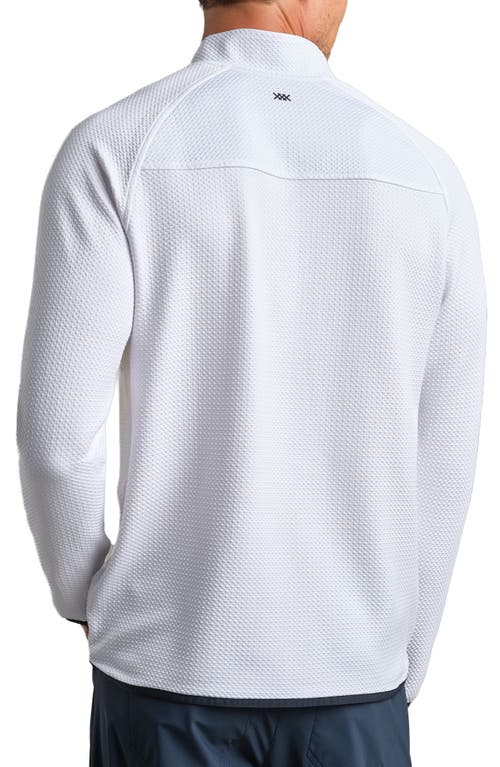 Rhone Founders Golf Quarter Zip In Bright White