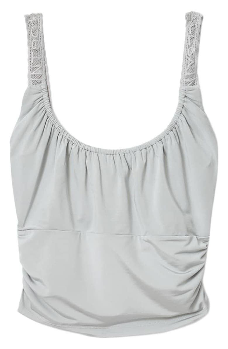AllSaints Celena Crop Tank, Alternate, color, Quarry Blue