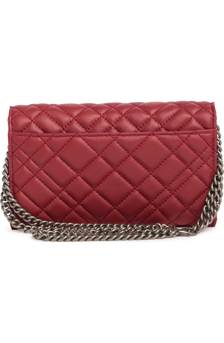 Kurt Geiger London KURT GEIGER Brixton Quilted Chain Wallet, Alternate, color,