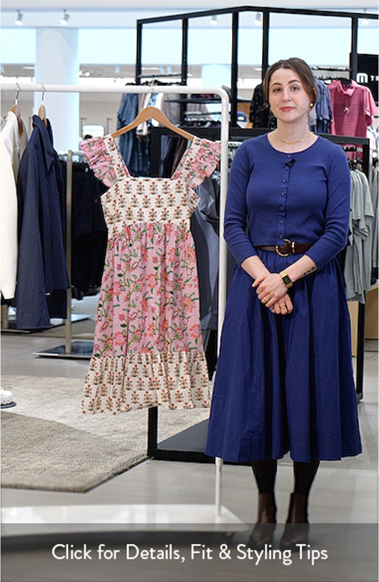 Zoe Ruffle Hem Dress, sales video thumbnail