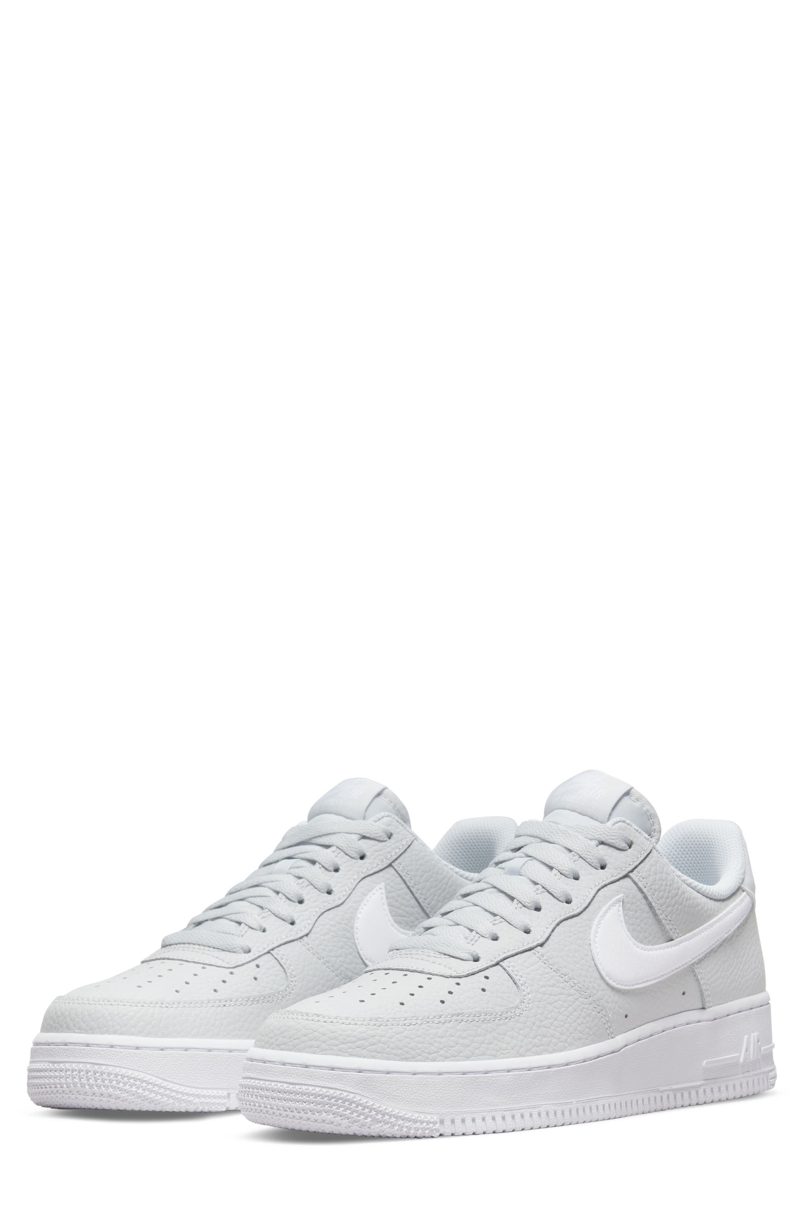 Air Force 1 '07 Basketball Sneaker, Main, color, PLATINUM/ WHITE/ WHITE