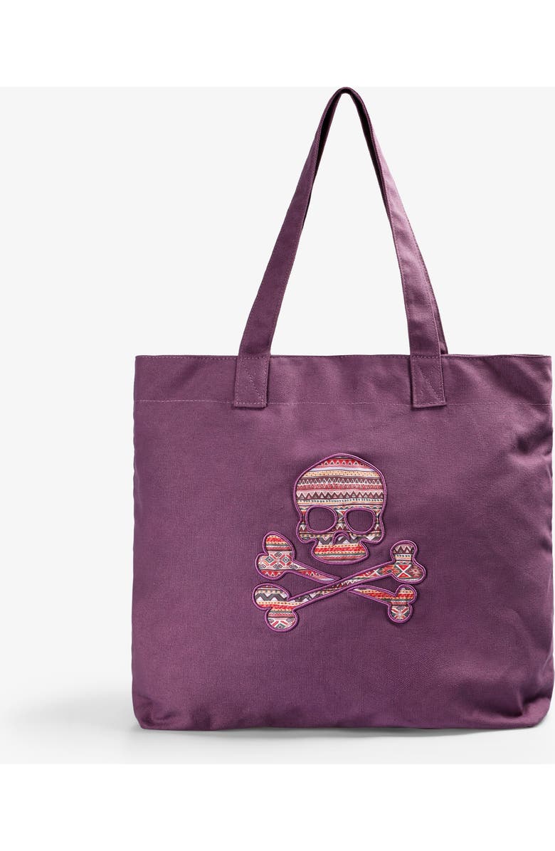 Scalpers Kilim Canvas Bag Girls, Main, color, Mauve